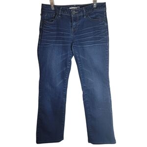 Route 66 Womens Dark Blue Bootcut Jeans 30" Waist